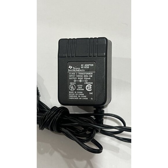 Texas Instruments AC Adapter  AC-9250  Class 2 Transformer 120 VAC 5W 6VDC - Picture 3 of 4